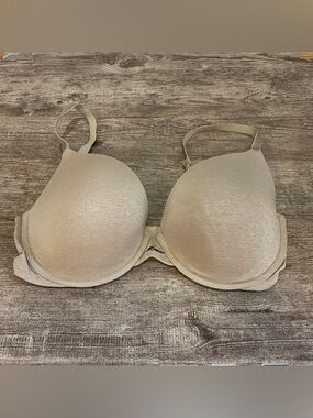 Victoria's Secret Perfect Shape Tan Bra Size 36DD